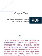 Chapter Two: Nature of ICT Education in Secondary and Preparatory School