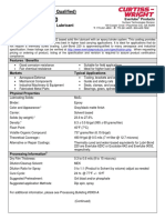 Lubri-Bond 220: Technical Data (Spec Qualified)