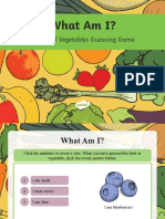 T S 3391 What Am I Fruit and Vegetables Guessing Game PowerPoint Ver 3