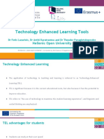 Technology Enhanced Learning Tools