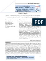 Study of Antidiabetic Activity of Alli Chooranam (Nymphaea Nouchali) Burm.f)