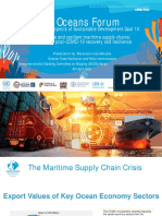 Sustainable and Resilient Maritime Supply Chains - Apr22 - ditc-ted-06042022-Oceans4-Issa