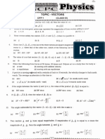 Vector Class Notes and Question