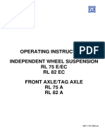 Operating Instuction Front Axle, 5871.197.902