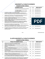 2018 PG Dissertation Topics