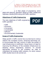 Traffic Engineering-Module-1