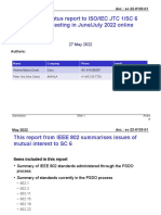 Ec 22 0103 01 00EC Ieee 802 Status Report For sc6 June 2022