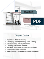 Chapter6 - CH - 09-Training The Sales Force