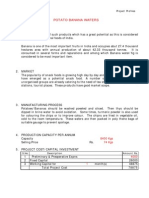 Potato Banana Wafers: Nsic Project Profiles