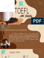 TOEFL All Skills - Written Expression