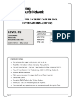 LRN June 2021 Level C2 Past Paper