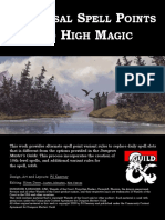 175818-Universal Spell Points and High Magic