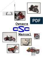 Honda CSC Cobra Trike Owners Manual EN