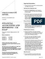December 2021 Financial Acocunting and Reporting UK GAAP