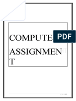 Computer Assignment