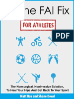 FAI Fix For Athletes Workbook