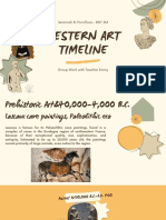Western Art Timeline (Jeremiah Pornillosa)
