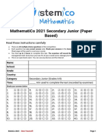 MathematiCo 2021 Secondary Junior Booklet-Compressed