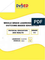 PE and Health 11