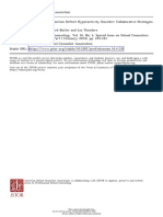 Students Diagnosed With Attention Deficit Hyperactivity Disorder: Collaborative Strategies For School Counselors