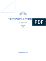 Technical Writing