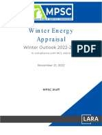 Michigan Energy Appraisal Winter 2022