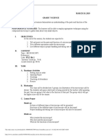 Lesson Plan Activity About Microscope