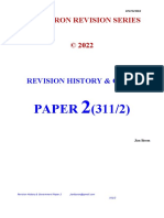 History Paper 2 Revision Booklet