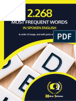 2.268 Most Frequent English Words