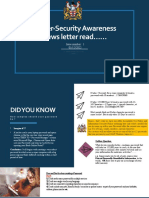 Cyber-Security Awareness News Letter Read 1