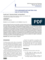 A Sensing Approach For Automated and Real-Time Crop Prediction in The Scope of Smart Farming