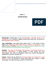 Chapter 6 - Agrometeorology