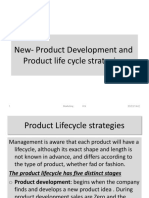 Product Lifecycle and Marketing Strategies