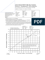 General Electric Model PG9171 (E) Gas Turbine: Estim A Ted Performance - Configuration: DLN Combustor