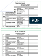 Internal Audit Checklist STORE, PURCHASE - DISPATCH