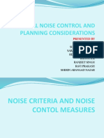 Industrial Noise Control and Planing Consideration