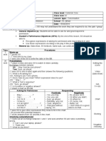 Unit 8 Asking For Permission and Responding To Permission Conversation C.C