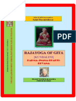 Rajayoga of Gita Yoga of Gita