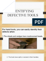 Identifying Defective Tools