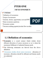 Economics Chapter 1