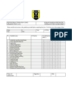 Score Sheets Speaking Test