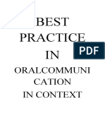 Best Practice Oral