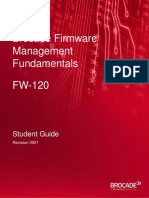 Brocade Firmware Management Fundamentals: Student Guide