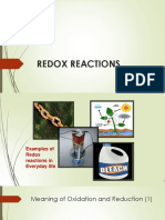 Redox Reactions