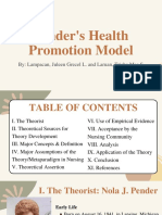 C7 Penders Health Promotion Model