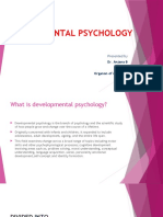 Developmental Psychology