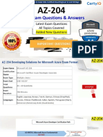 AZ204 Important Que YouTube Free PDF