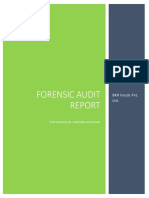 Forensic Audit Report of BKR Foods Pvt. LTD