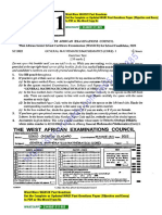 Free WAEC Mathematics Sample Questions