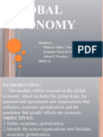 Global Economy CW